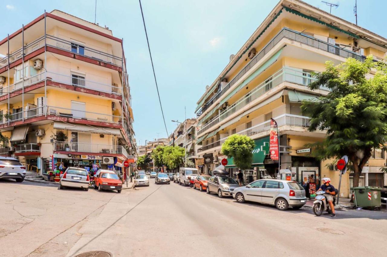 Happy Traveller - Luxury, Free Parking Apartment Thessaloníki Ngoại thất bức ảnh