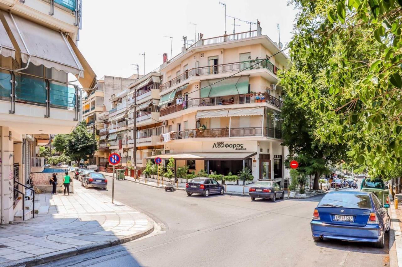 Happy Traveller - Luxury, Free Parking Apartment Thessaloníki Ngoại thất bức ảnh