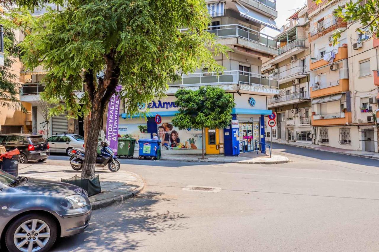 Happy Traveller - Luxury, Free Parking Apartment Thessaloníki Ngoại thất bức ảnh